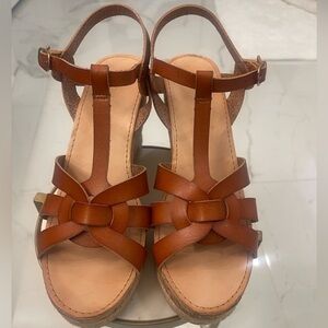 Madden Girl Brown Strappy Sandals